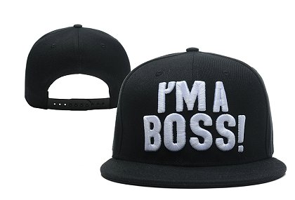 I am a Boss Snapback Hat XDF